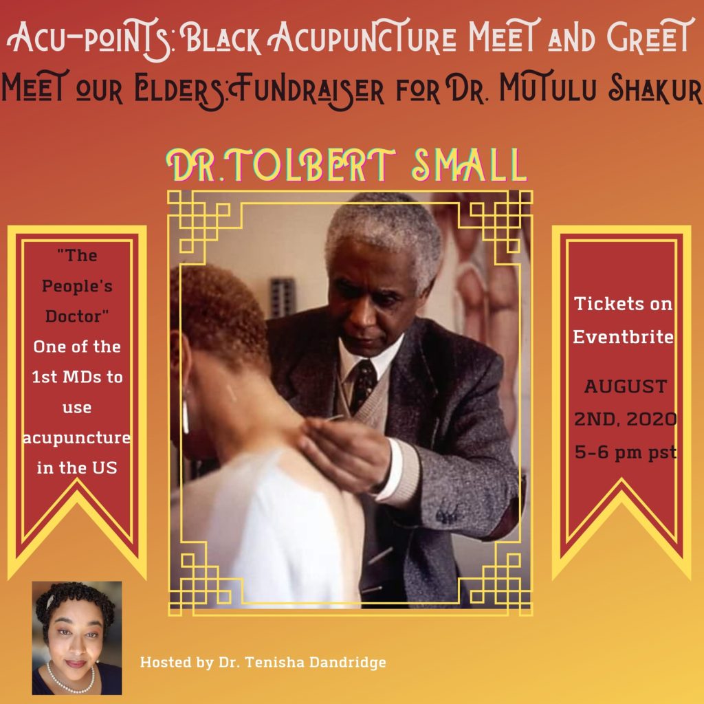 AcuPoints Black Acupuncture Meet & Greets July 26, August 2, 9 & 16